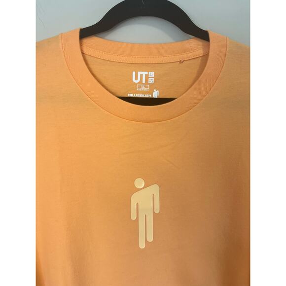 Billie Eilish x Uniqlo x Takashi Murakami Unisex UT T-shirt Orange sz. XL Rare! - Picture 4 of 6